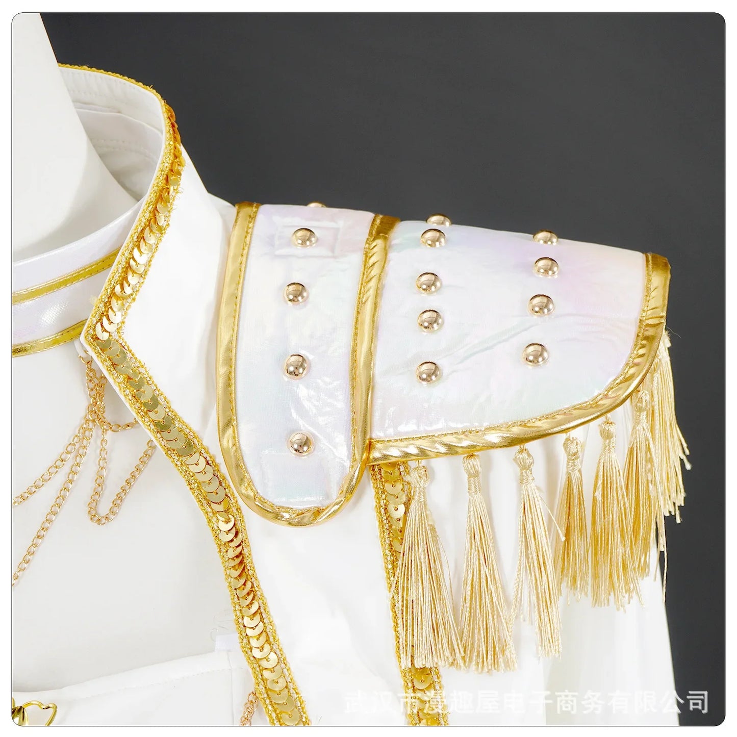 Costume de cosplay pailleté pour enfants K-Pop Demon Hunters Rumi Zoey Mira, uniforme blanc, tenue Huntrix pour filles,