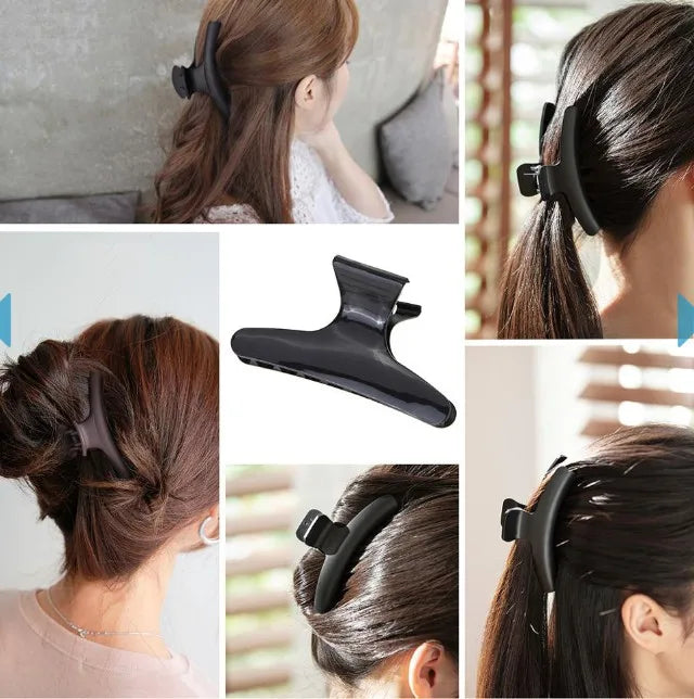 Pinces à cheveux papillon noir pour femme et fille, outils de coiffure, pinces à cheveux professionnelles, accessoires de salon