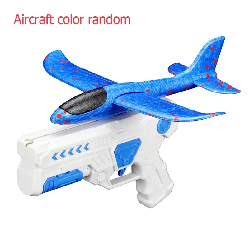 Lance-avions jouets d'extérieur, catapulte en mousse EPP antidérapante pour enfants, cadeau d'anniversaire pour garçons et filles, jeux pour enfants