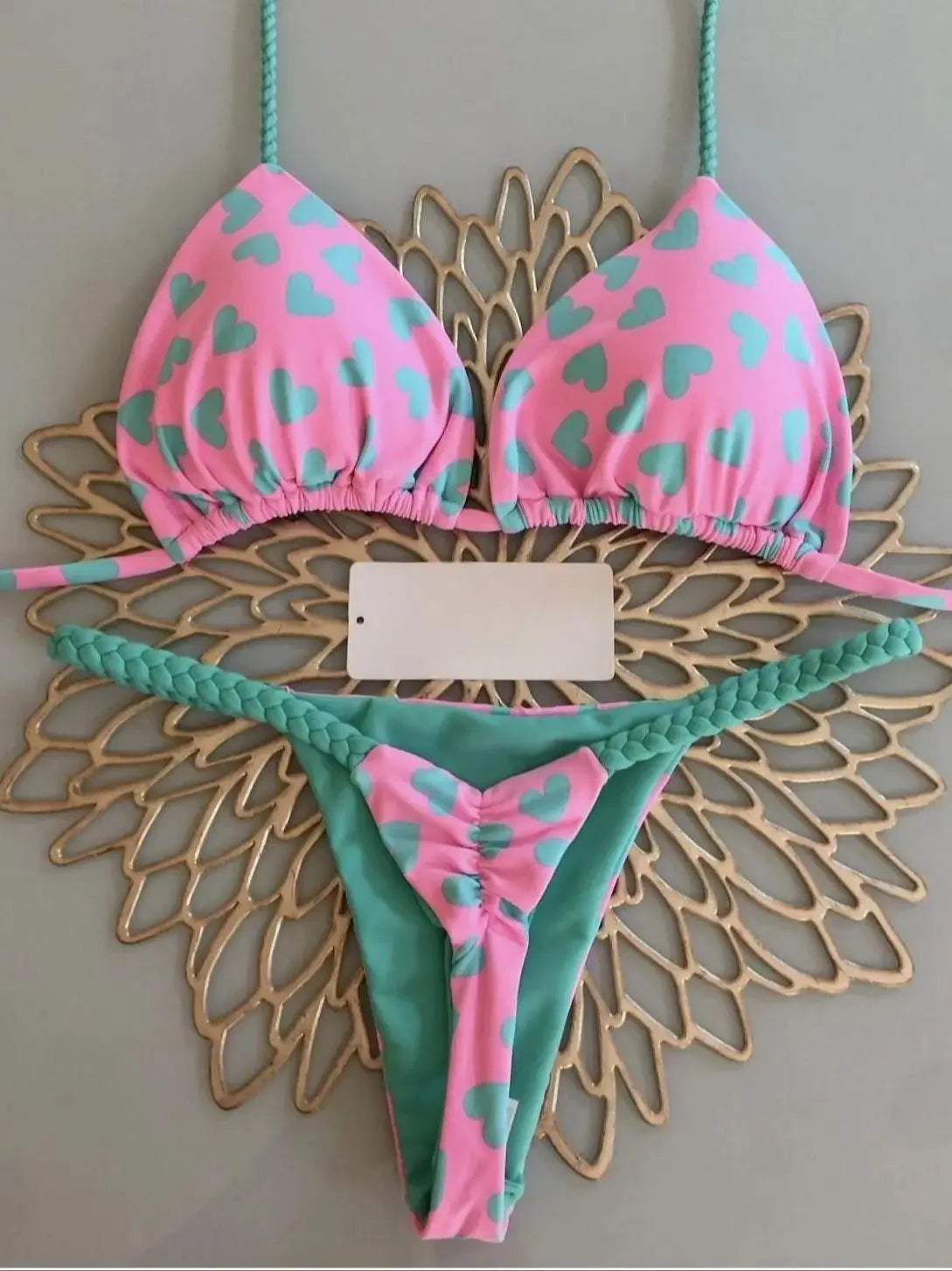 Maillot de bain bikini taille haute, string sexy, imprimé zèbre, maillot de bain brésilien femme , nouveautés bikini