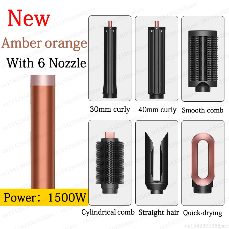 Fer à friser multifonction SenCiciMen X9 : brosse à air chaud, sèche-cheveux, styler pour cheveux bouclés professionnel en salon.