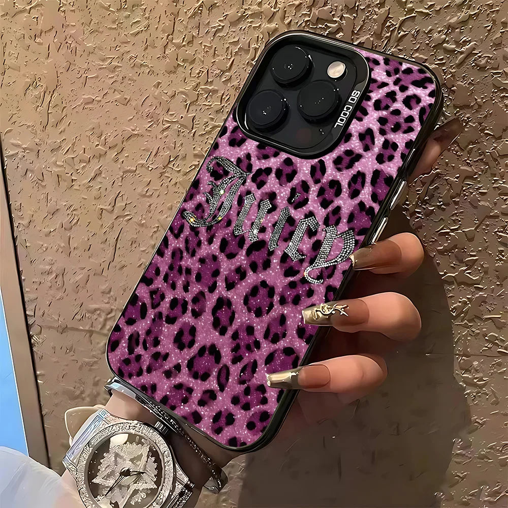 Coque de téléphone J-JuicysS Couture pour iPhone 17, 16e, 16, 15, 14, 13, 12, 11 mini, Pro Max, X, XR, XS Max, 8, 7, Air Plus, avec dos mat anti-chute