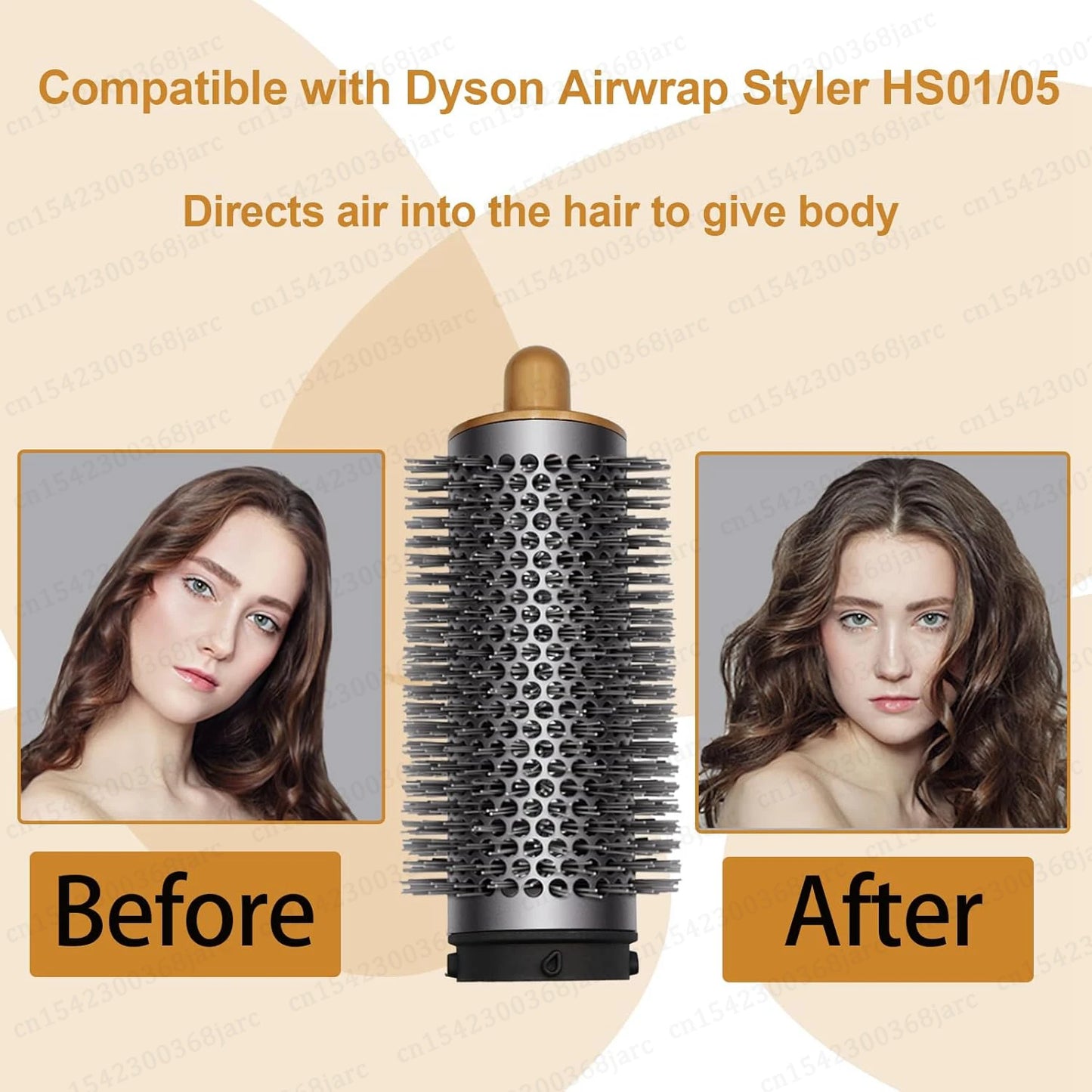 Fer à friser multifonction SenCiciMen X9 : brosse à air chaud, sèche-cheveux, styler pour cheveux bouclés professionnel en salon.