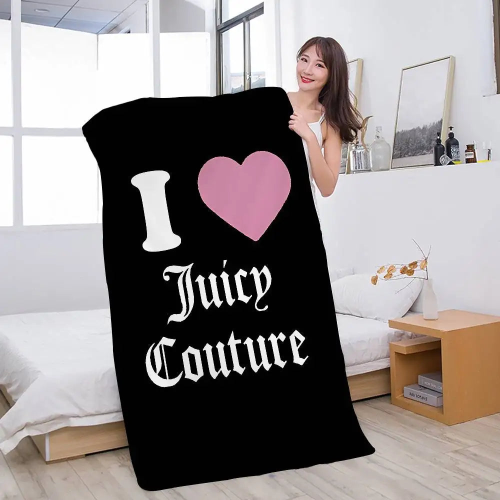 Serviette de plage J-Juicy Logo C-CoutureS-S, serviette de bain colorée pour fille, en microfibre, séchage rapide, personnalisable, anti-sable, idéale pour la plage, le yoga, la salle de sport et la piscine.