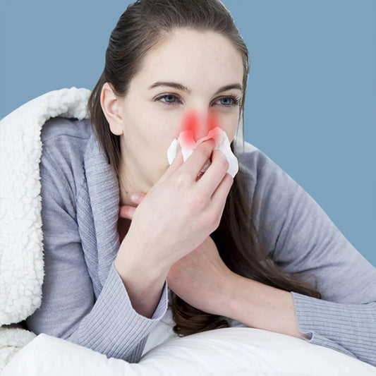 1 appareil/ Nouveau dispositif de thérapie nasale infrarouge intelligent et portable pour la rhinite et les symptômes d'allergie