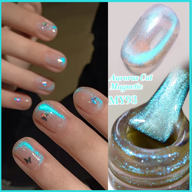 BORN PRETTY 117 Couleurs Vernis à Ongles Gel Magnétique Chat 10ml Vernis Couvrance Totale Semi-Permanent Manucure Super Magnifique