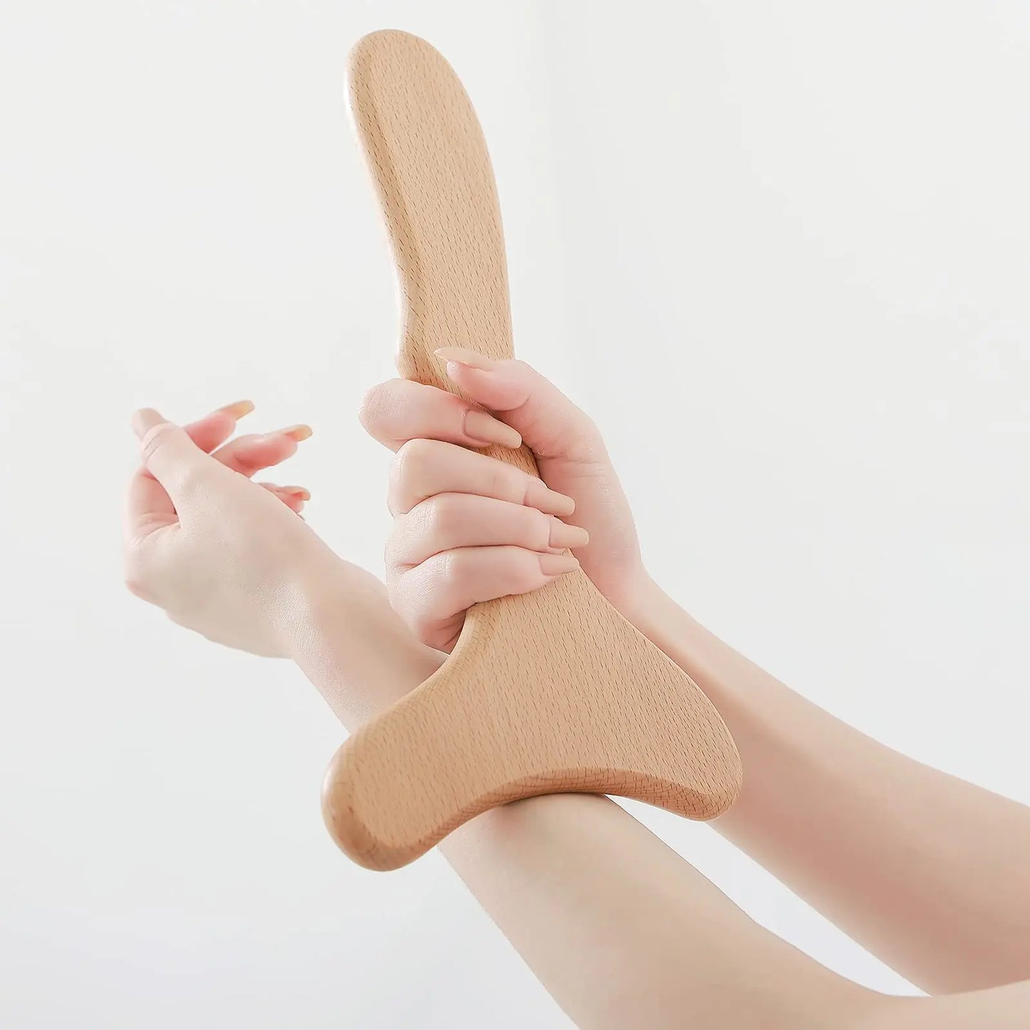 1 ou 3 rouleaux de massage en bois pour drainage lymphatique, outils de massage Gua Sha en bois pour le remodelage corporel