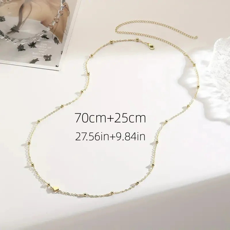 Chaînes de ventre doubles style hip-hop pour femmes, couleur or Y2K, bijoux de corps et de taille pour la plage et le bikini, accessoires élégants et polyvalents