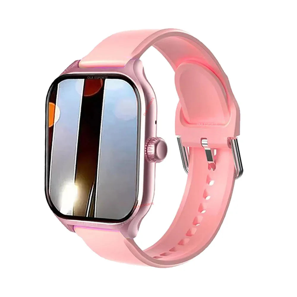 Montre connectée 2026 pour Android et iOS, écran couleur 2,01 pouces, Bluetooth, réponse aux appels, suivi d'activité, tracker d'activité, pour femmes et hommes (nouveauté)