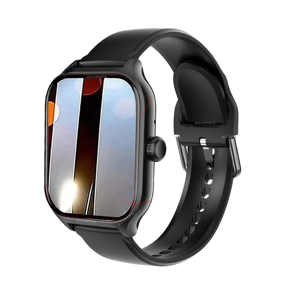Montre connectée 2026 pour Android et iOS, écran couleur 2,01 pouces, Bluetooth, réponse aux appels, suivi d'activité, tracker d'activité, pour femmes et hommes (nouveauté)