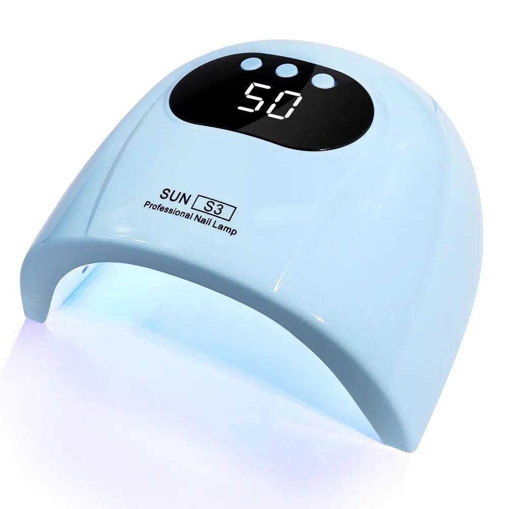 Lampe UV LED 24h/24 et 6j/7 pour le séchage du vernis gel, avec affichage LED et détecteur de mouvement. Outil professionnel pour manucure et usage domestique.