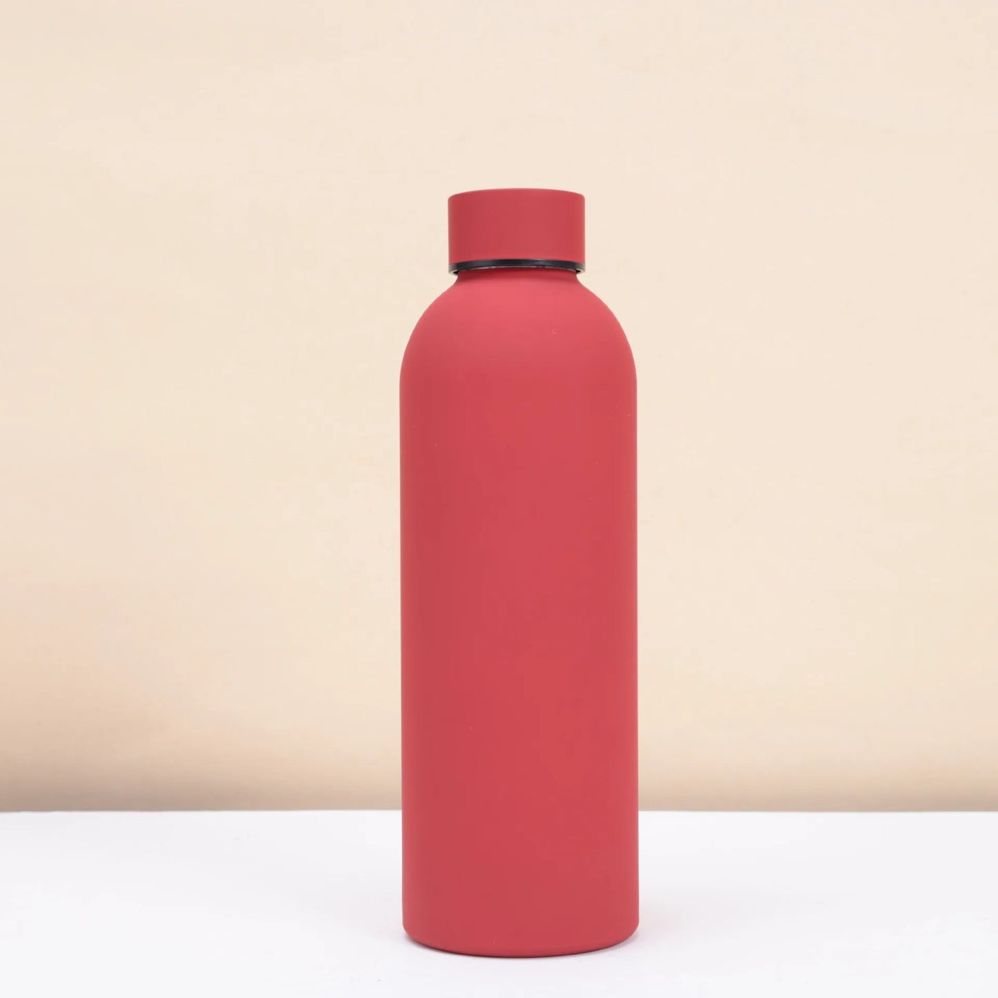 Bouteille isotherme personnalisée avec logo et nom, grande capacité, en acier inoxydable, 500 ml, idéale pour les sports de plein air et les voyages.
