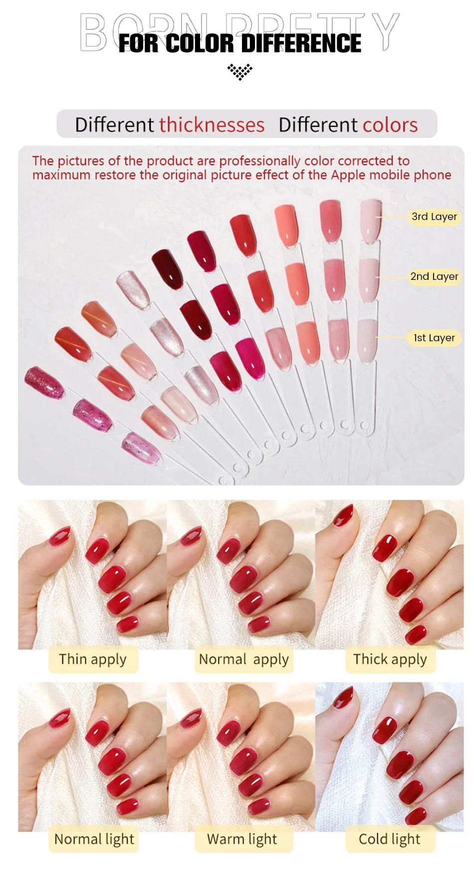 BORN PRETTY 117 Couleurs Vernis à Ongles Gel Magnétique Chat 10ml Vernis Couvrance Totale Semi-Permanent Manucure Super Magnifique