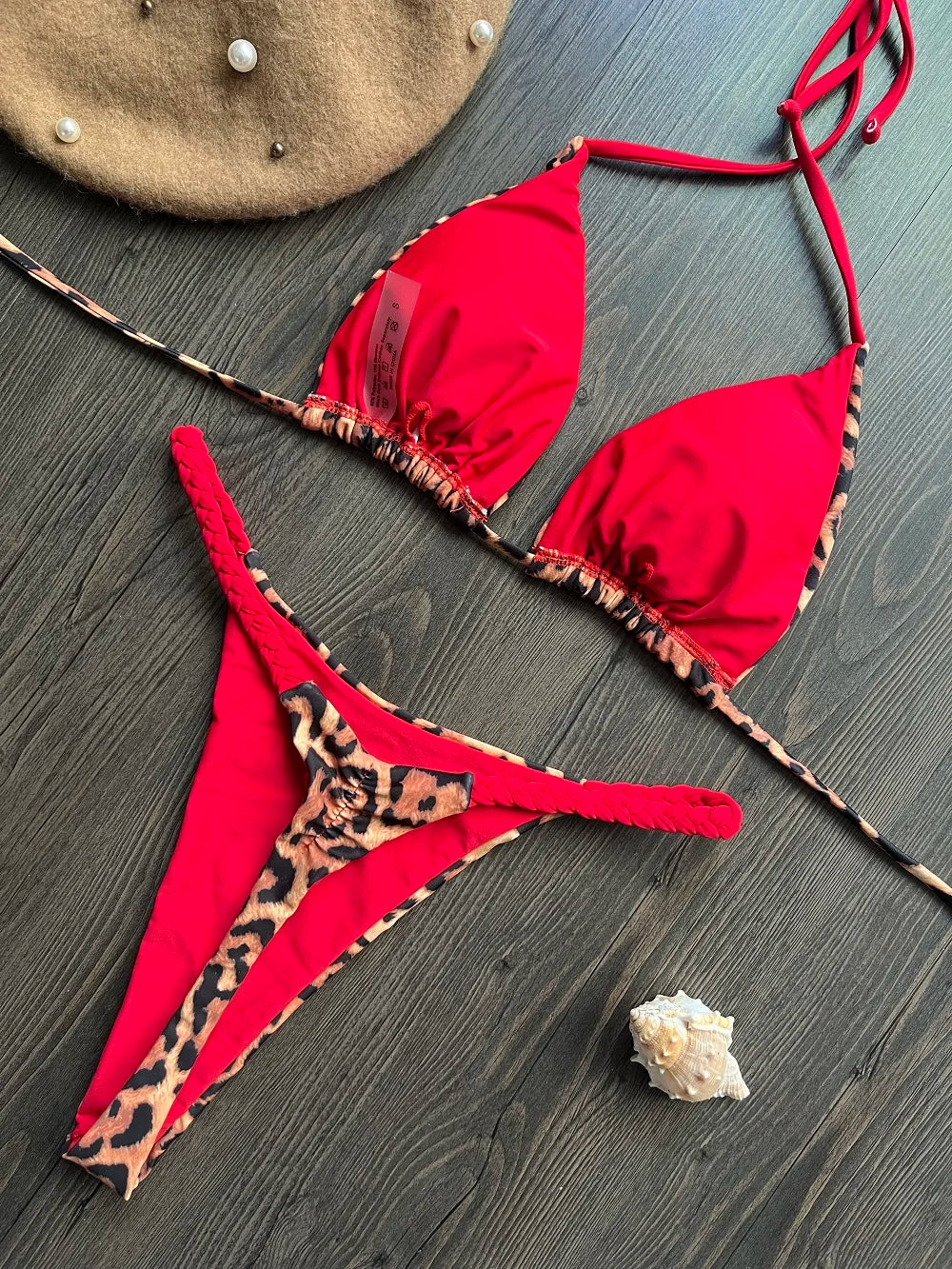 Maillot de bain bikini taille haute, string sexy, imprimé zèbre, maillot de bain brésilien femme , nouveautés bikini