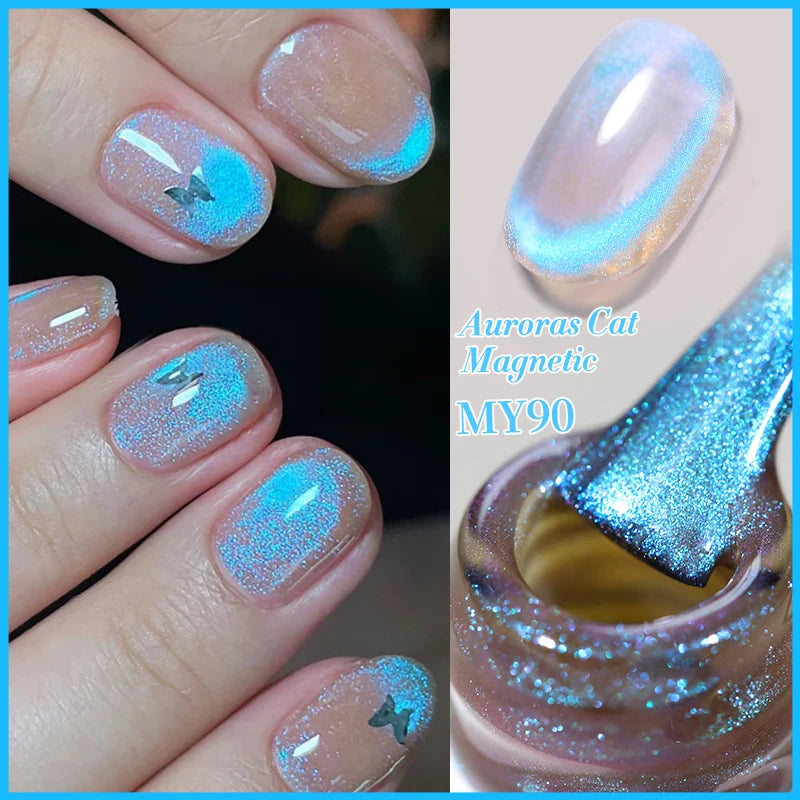 BORN PRETTY 117 Couleurs Vernis à Ongles Gel Magnétique Chat 10ml Vernis Couvrance Totale Semi-Permanent Manucure Super Magnifique
