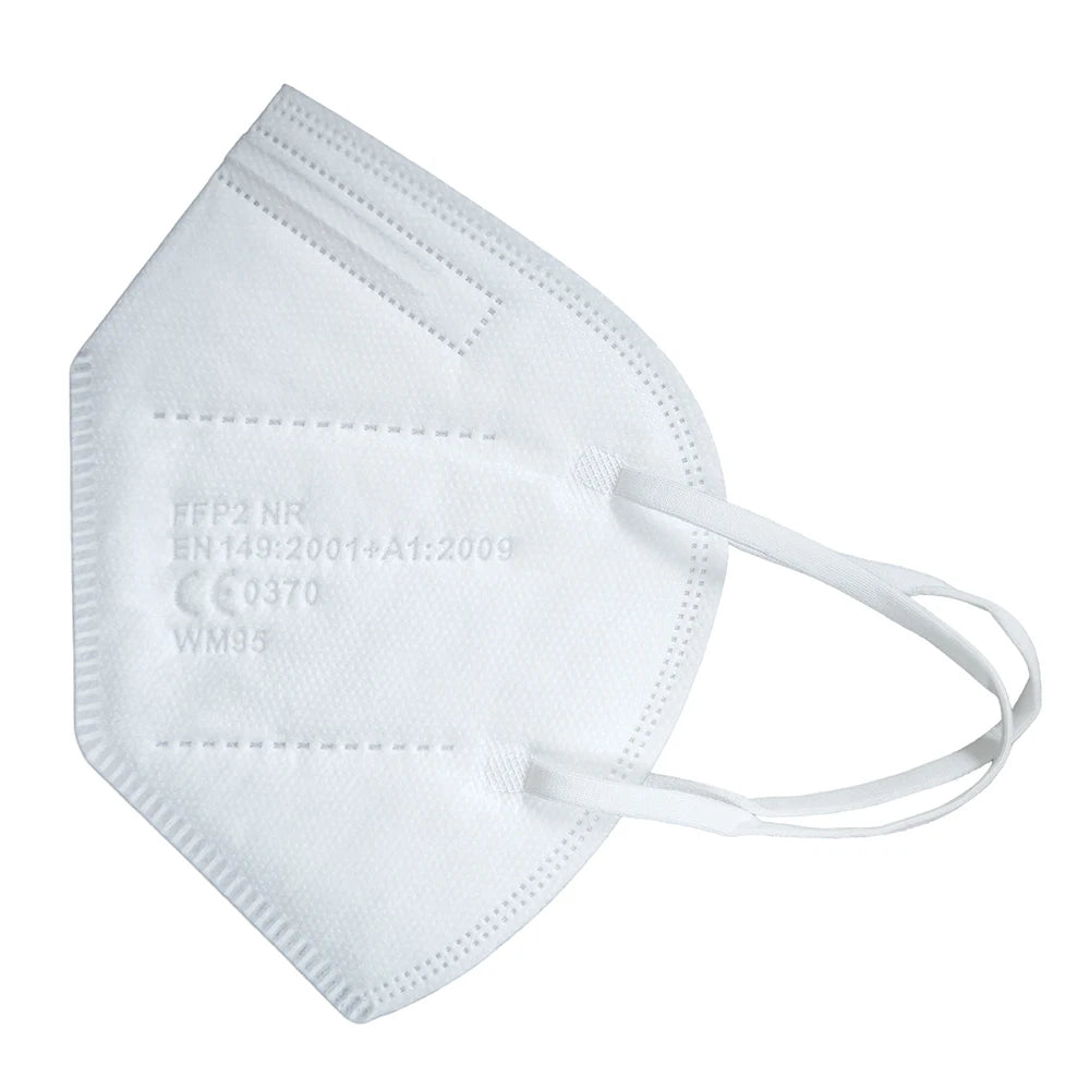 Masques FFP2 homologués CE, masques de protection 5 couches pour adultes, masque facial FFP2 NR