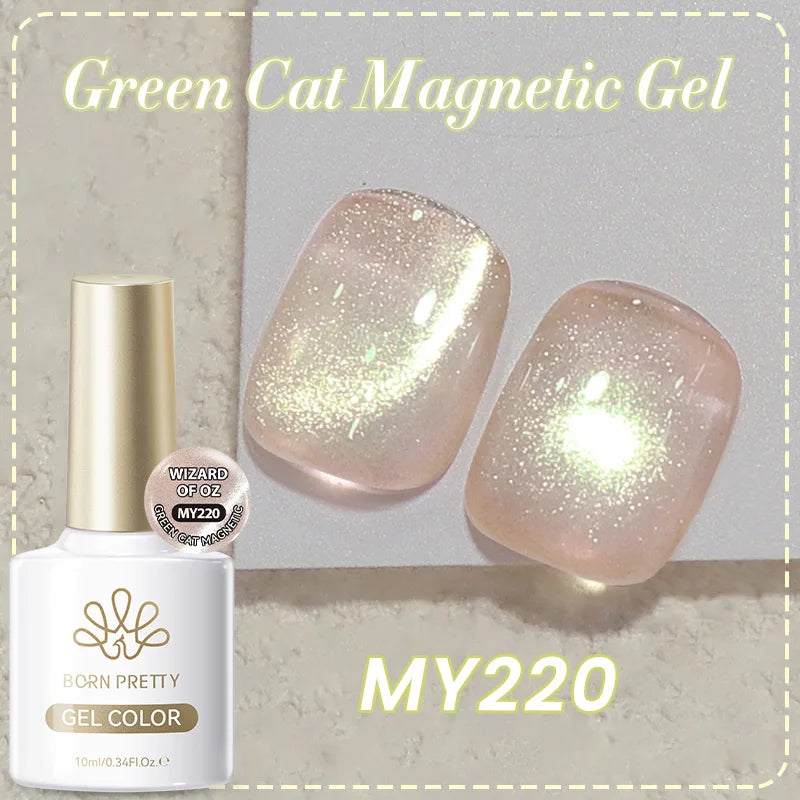 BORN PRETTY 117 Couleurs Vernis à Ongles Gel Magnétique Chat 10ml Vernis Couvrance Totale Semi-Permanent Manucure Super Magnifique