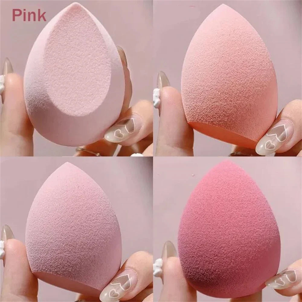 4/8 éponges à maquillage, éponges à maquillage, houppettes cosmétiques douces pour fond de teint et poudre, accessoires de maquillage pour femmes, outils de beauté