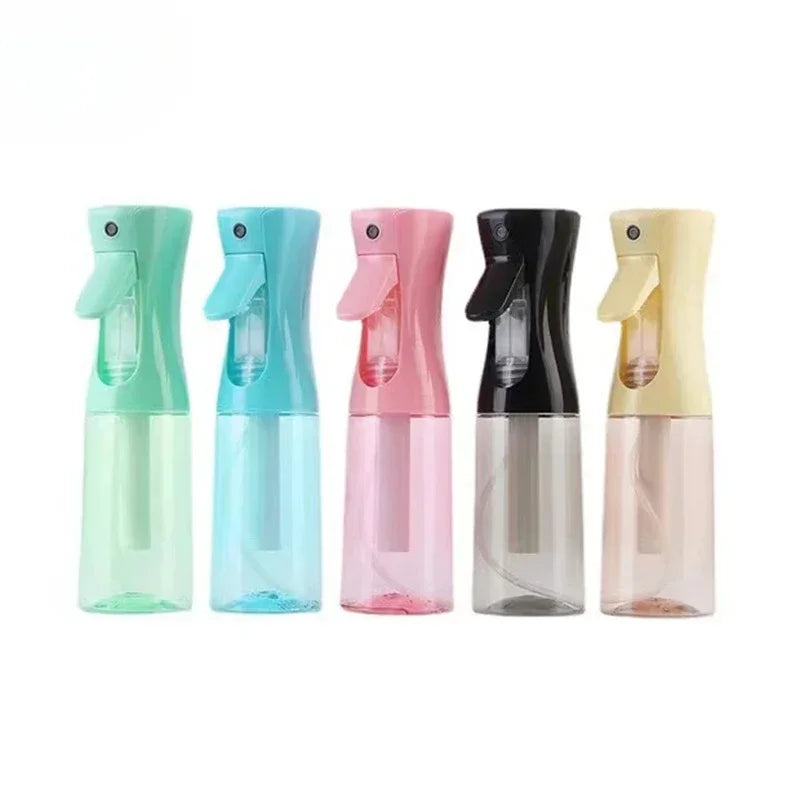 Vaporisateur capillaire rechargeable de 200 ml pour cheveux bouclés, idéal pour les voyages. Idéal pour les produits coiffants.