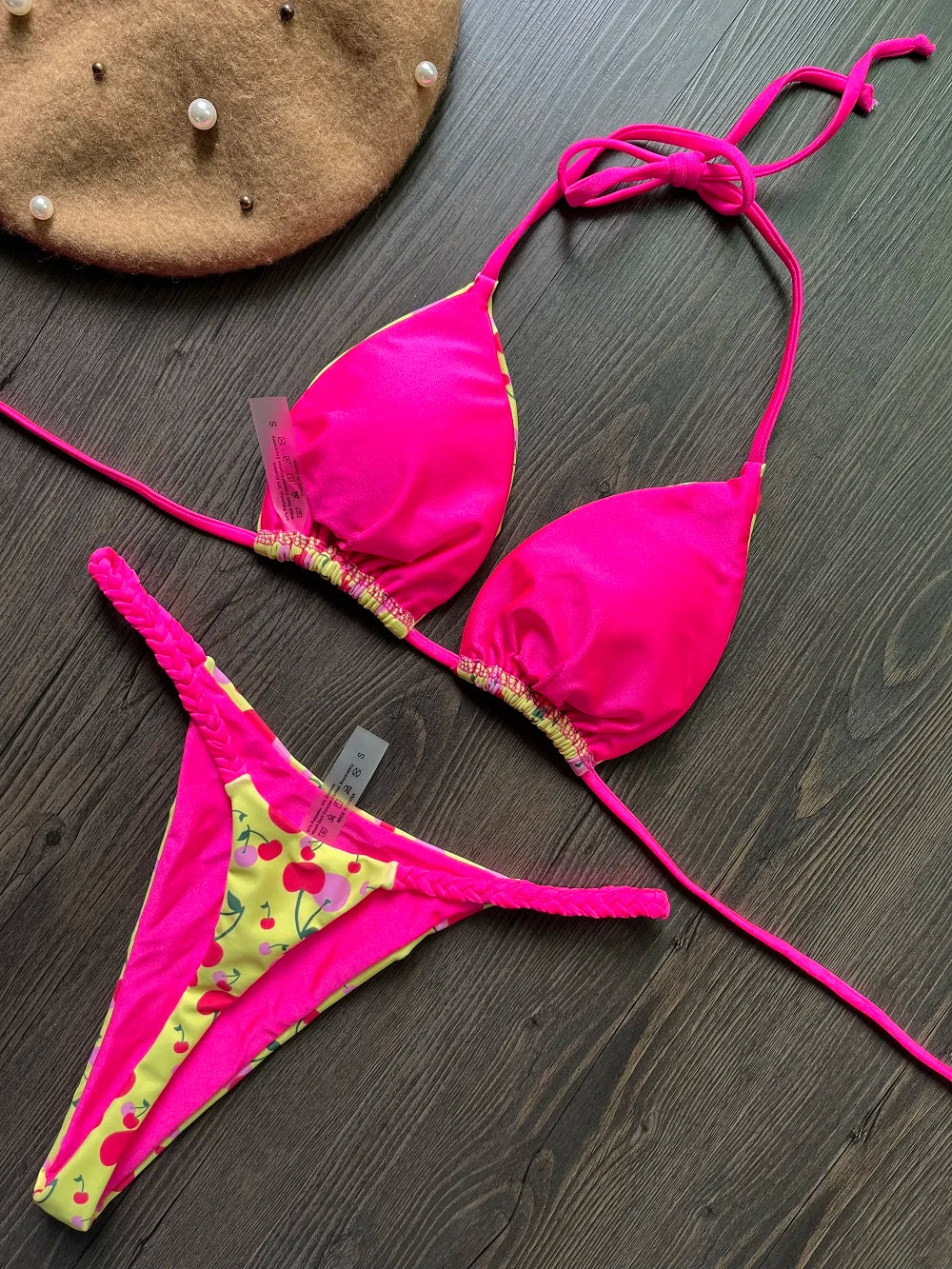 Maillot de bain bikini taille haute, string sexy, imprimé zèbre, maillot de bain brésilien femme , nouveautés bikini