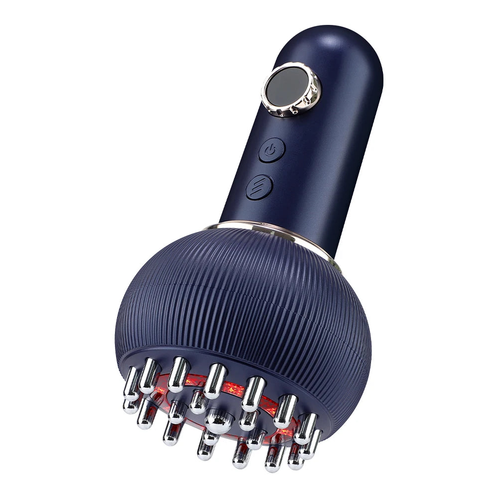 Appareil de drainage lymphatique électrique, brosse de massage corporel méridien, microcourant, Guasha anti-cellulite, appareil de physiothérapie