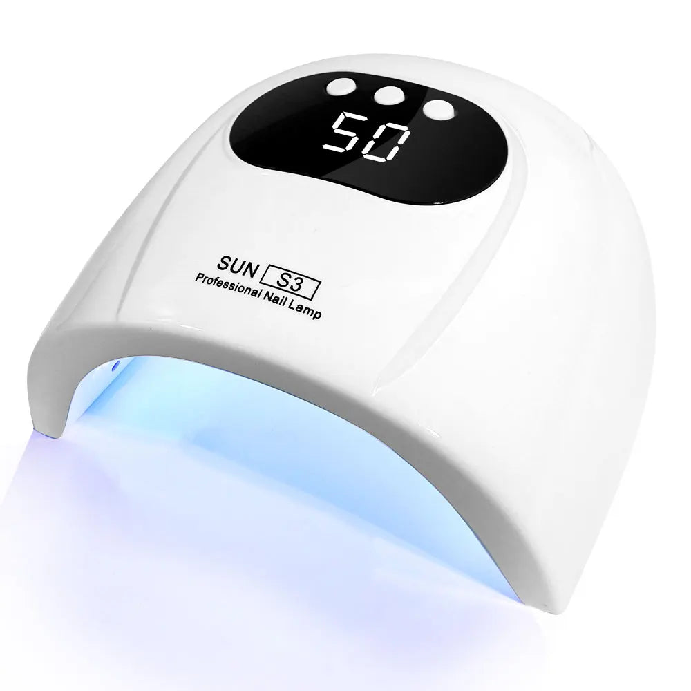 Lampe UV LED 24h/24 et 6j/7 pour le séchage du vernis gel, avec affichage LED et détecteur de mouvement. Outil professionnel pour manucure et usage domestique.