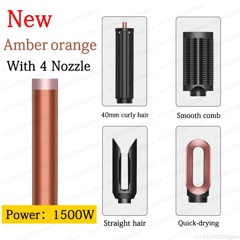 Fer à friser multifonction SenCiciMen X9 : brosse à air chaud, sèche-cheveux, styler pour cheveux bouclés professionnel en salon.