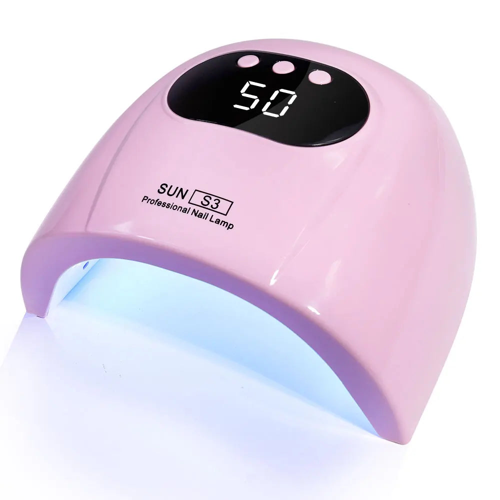 Lampe UV LED 24h/24 et 6j/7 pour le séchage du vernis gel, avec affichage LED et détecteur de mouvement. Outil professionnel pour manucure et usage domestique.