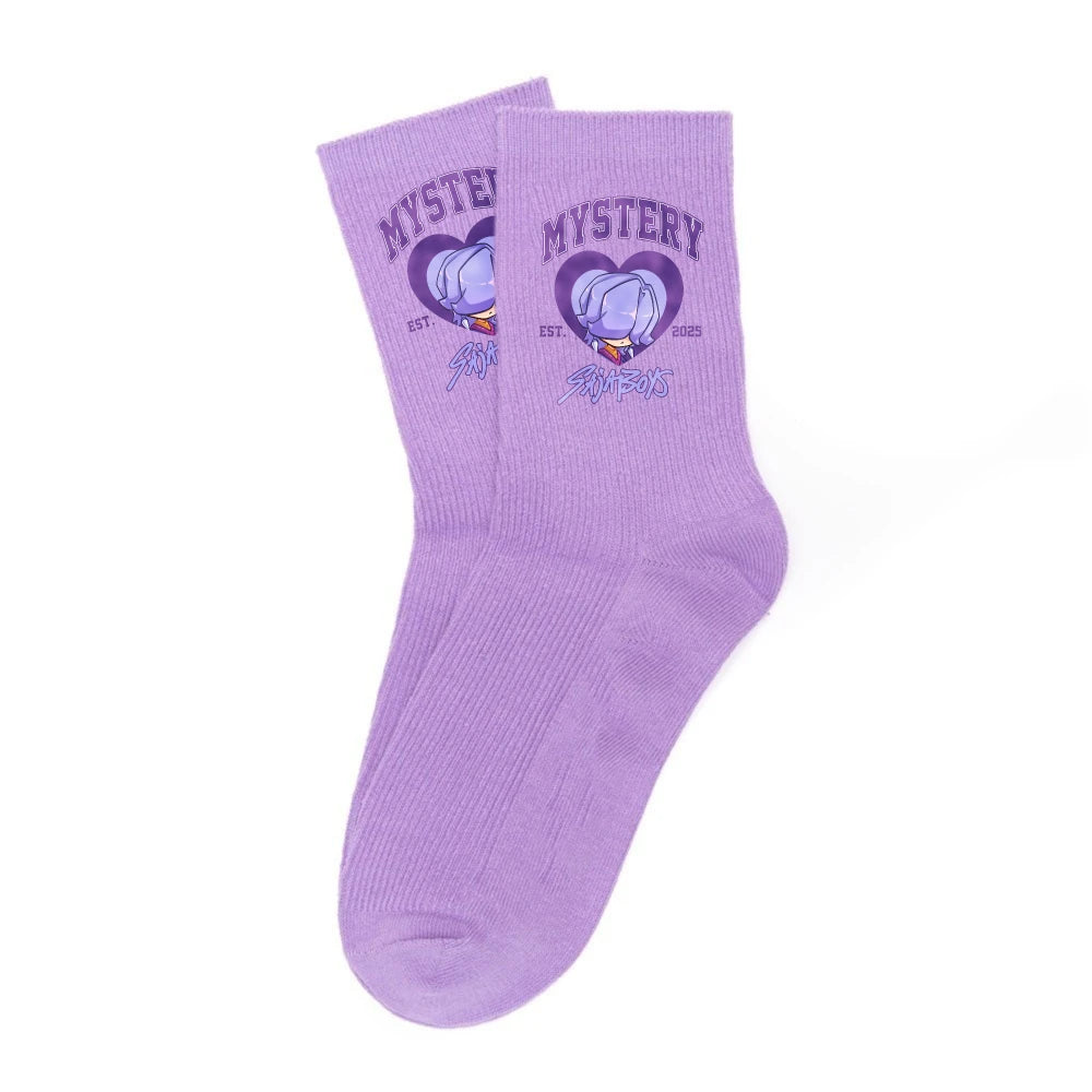 Chaussettes Kpop Demon Hunters neuves, douces, épaisses et chaudes, idéales pour les activités sportives et de plein air, en automne et en hiver, pour filles et enfants. Cadeau d'anniversaire idéal.