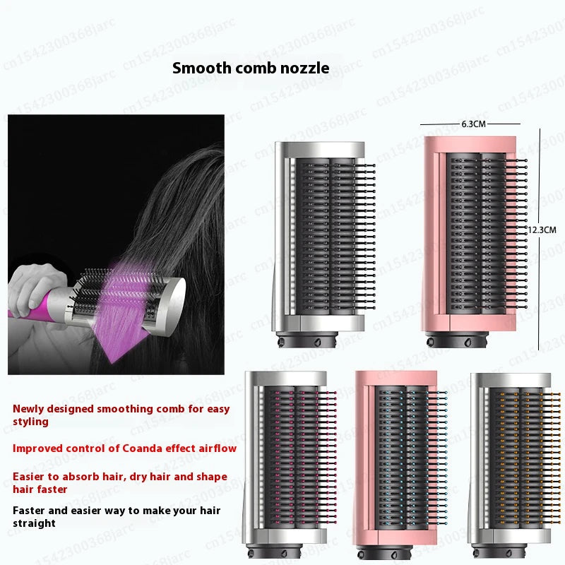 Fer à friser multifonction SenCiciMen X9 : brosse à air chaud, sèche-cheveux, styler pour cheveux bouclés professionnel en salon.