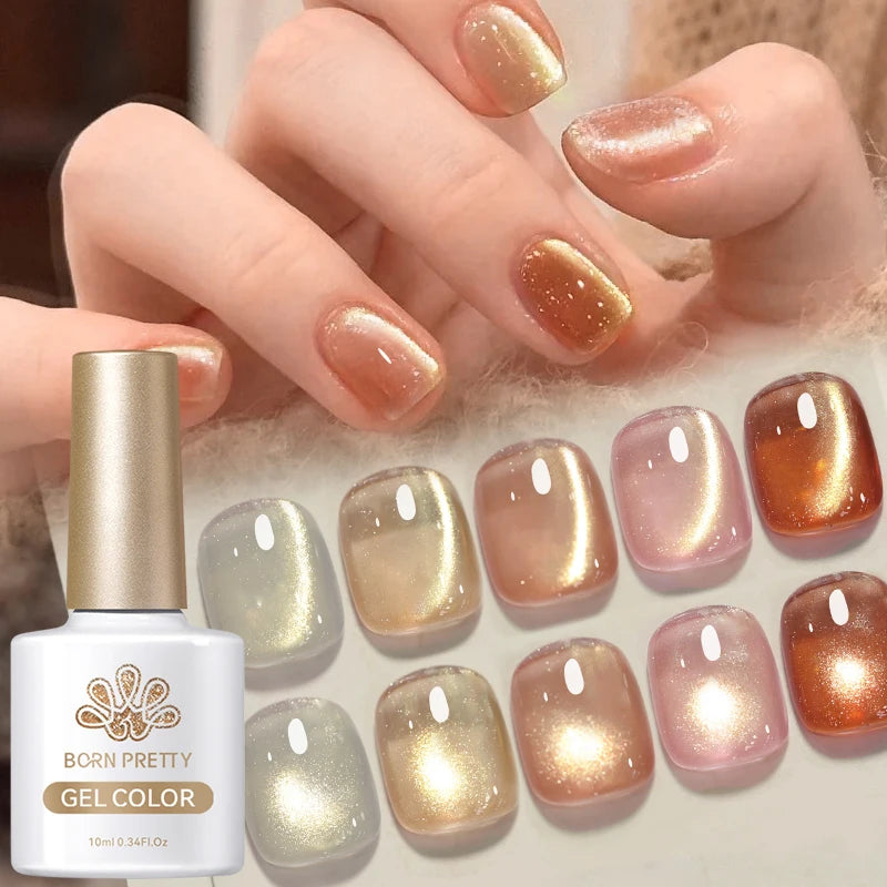 BORN PRETTY 117 Couleurs Vernis à Ongles Gel Magnétique Chat 10ml Vernis Couvrance Totale Semi-Permanent Manucure Super Magnifique