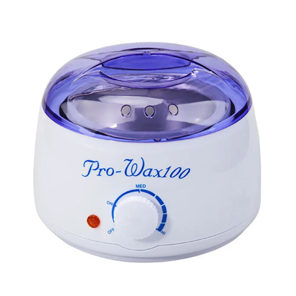 Chauffe-cire électrique LULAA pour cire molle, idéal pour l'épilation à domicile, avec température réglable pour une qualité professionnelle.