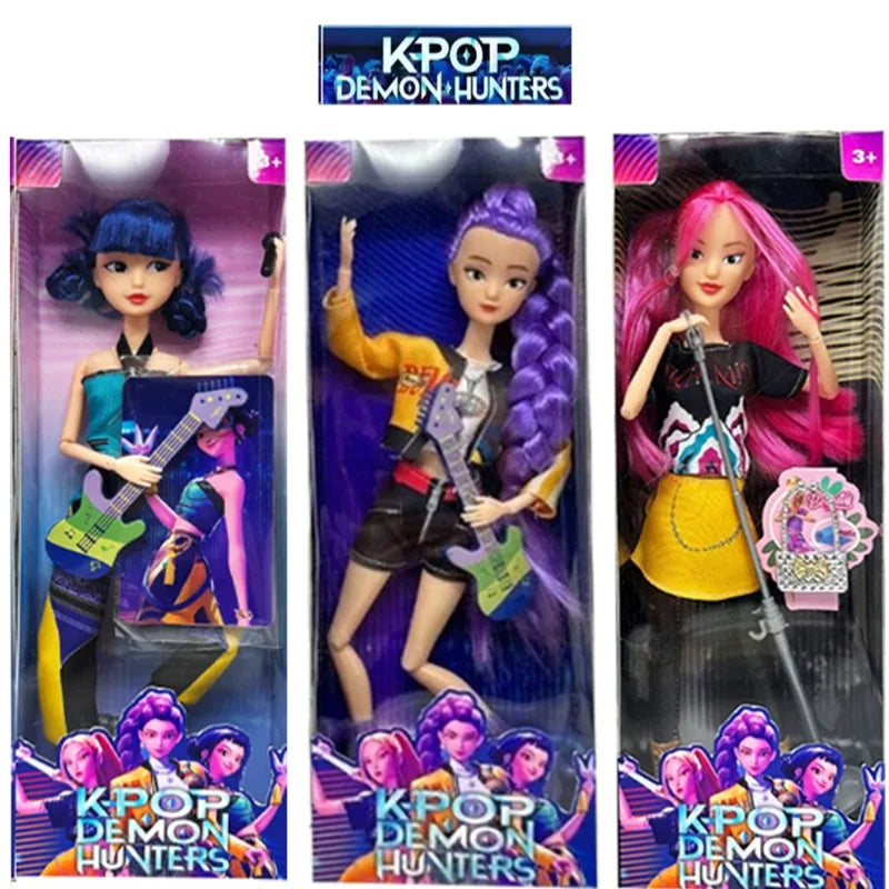 @@ Produits populaires Ensemble complet de nouvelles poupées K-POP Witch Hunt Lumi È Re Mira Zoe Figurines en vinyle Cadeaux de Noël pour enfants