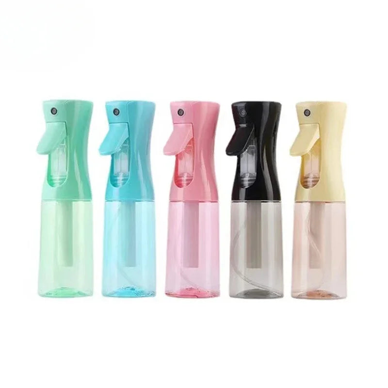 Vaporisateur capillaire rechargeable de 200 ml pour cheveux bouclés, idéal pour les voyages. Idéal pour les produits coiffants.