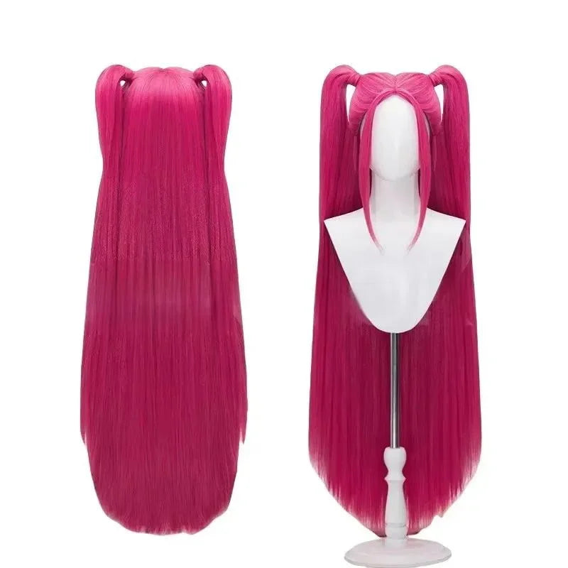 Costume de cosplay K-Pop Rumi Zoey Mira noir et doré, perruque, tenue pour fille, déguisement pour Halloween ou jeu de rôle