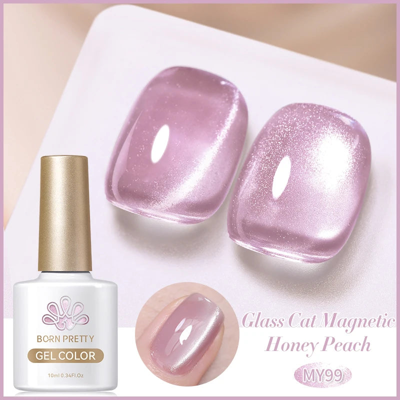 BORN PRETTY 117 Couleurs Vernis à Ongles Gel Magnétique Chat 10ml Vernis Couvrance Totale Semi-Permanent Manucure Super Magnifique