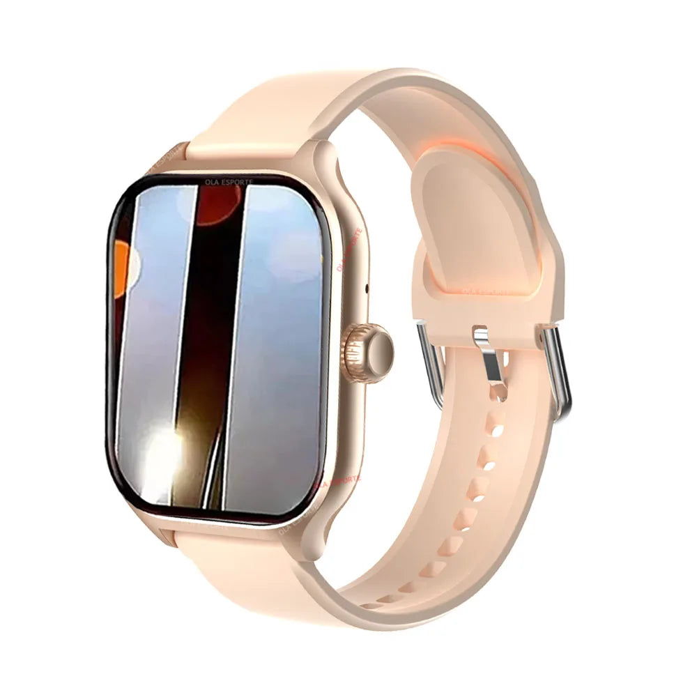 Montre connectée 2026 pour Android et iOS, écran couleur 2,01 pouces, Bluetooth, réponse aux appels, suivi d'activité, tracker d'activité, pour femmes et hommes (nouveauté)